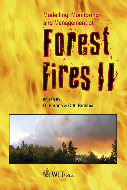 Modelling, Monitoring And Management Of Forest Fires II