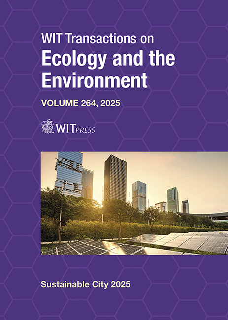 The Sustainable City XVII The Sustainable City XVII