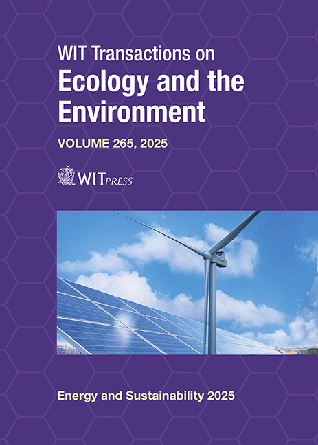 Energy and Sustainability XI Energy and Sustainability XI